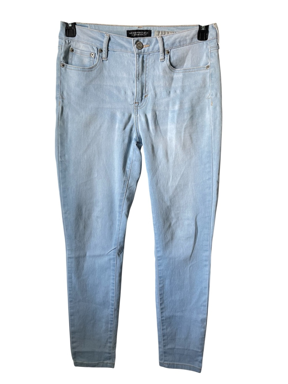 Aeropostale Women’s Sz 6 Short Light Wash Skinny High Waisted Jegging